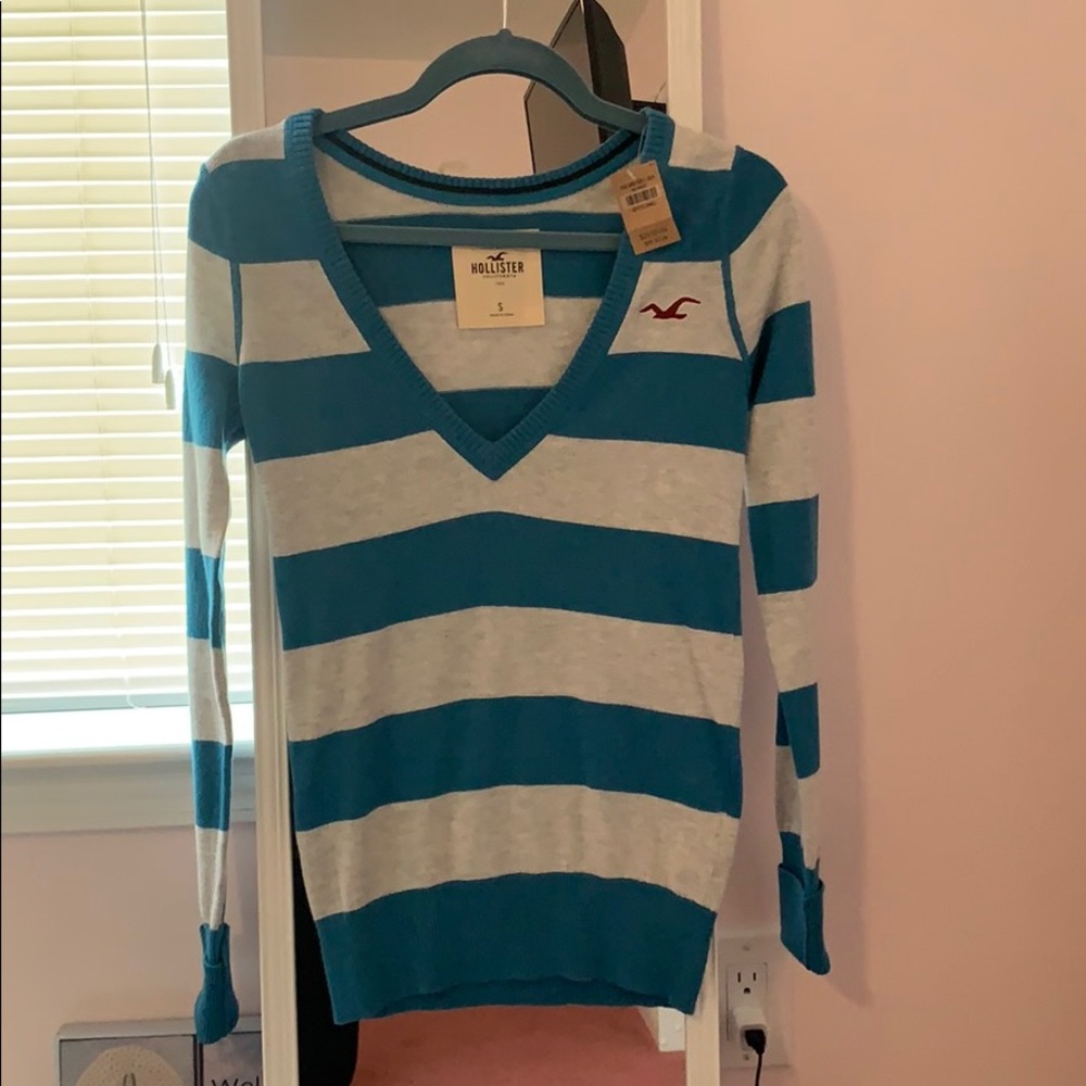 NWT Hollister Striped Long Sleeve Top
